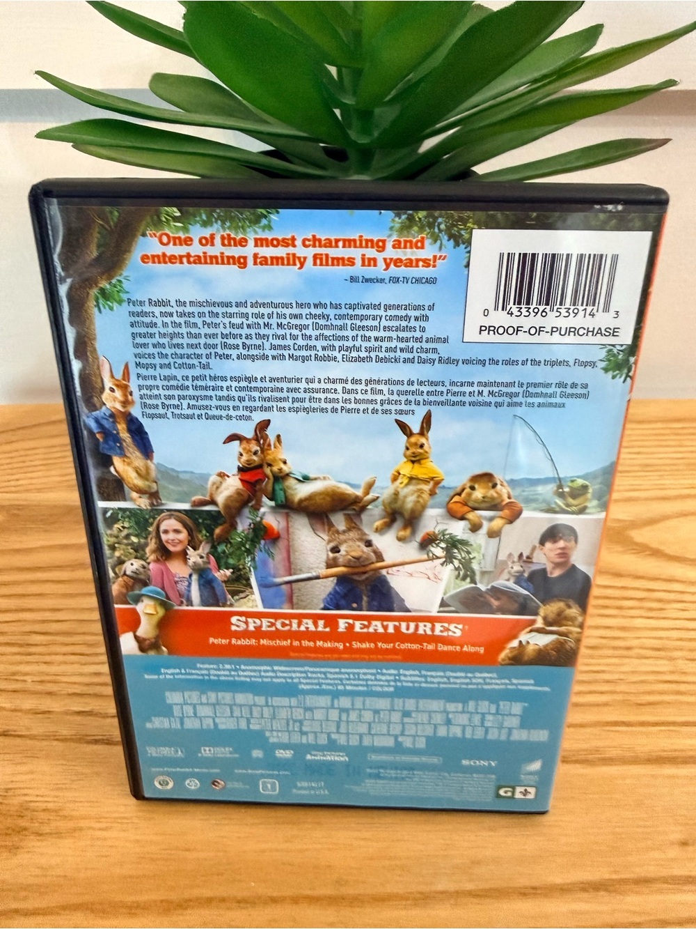 ๐ซ10/$25 โข Peter Rabbit DVD - Picture 2 of 2